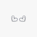 Heart Stud Earrings